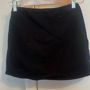 NWT Linen Black Abercrombie & Fitch Skirt With Shorts
